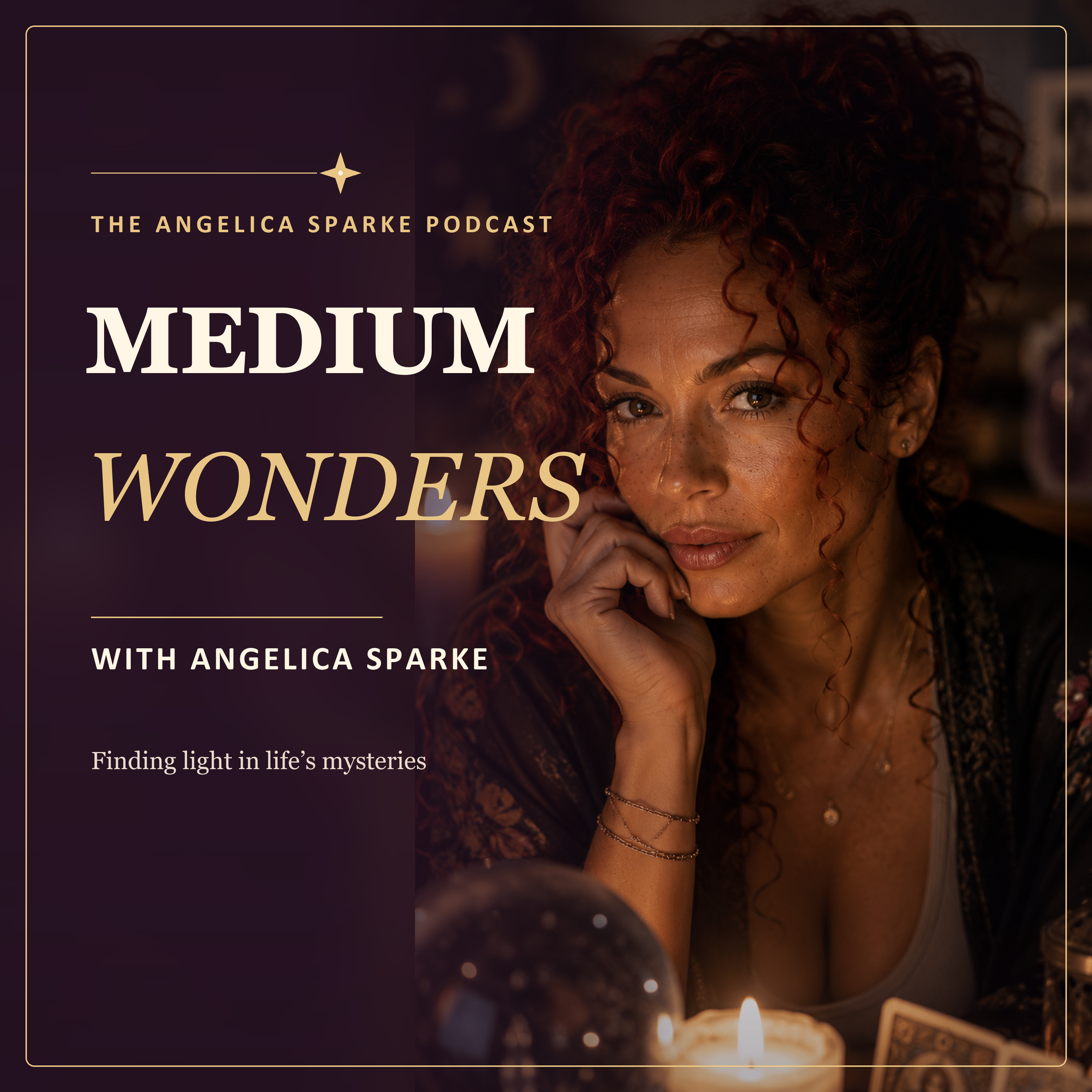 Medium Wonders with Angelica Sparke podcast cover